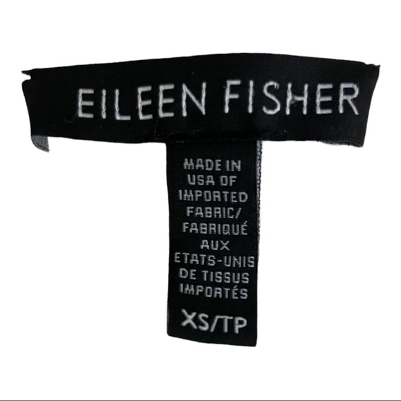 Eileen fisher Cream Ivory knit sweater cold shoulder Tencel. X-Small - Picture 10 of 11